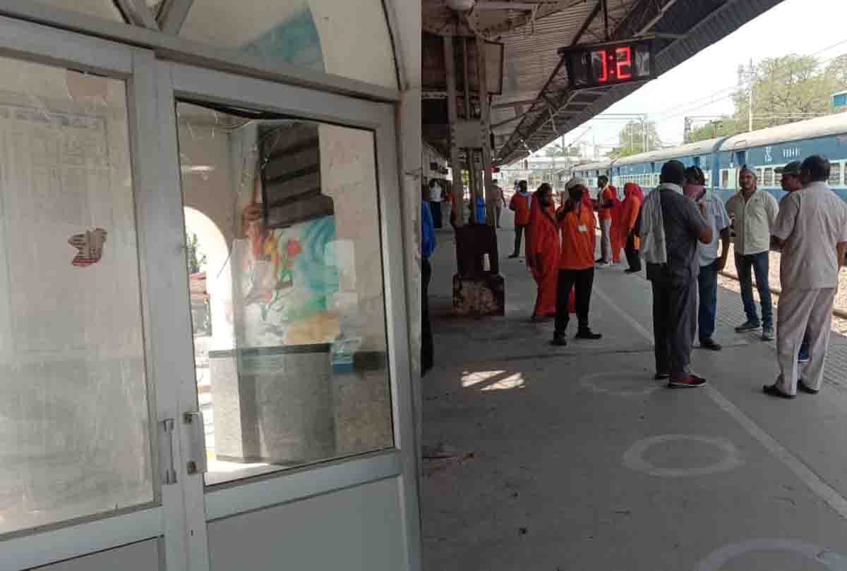 Lockdown: 74 hours of hunger and thirst, migrant workers throw stones in Unnao