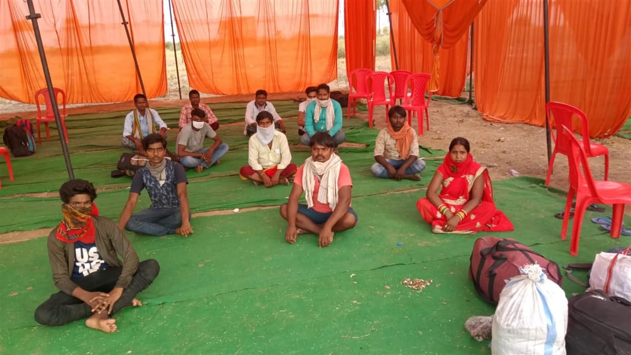 Hathras: Administration ready after permission of 9750 migrant laborers to come from Rajasthan