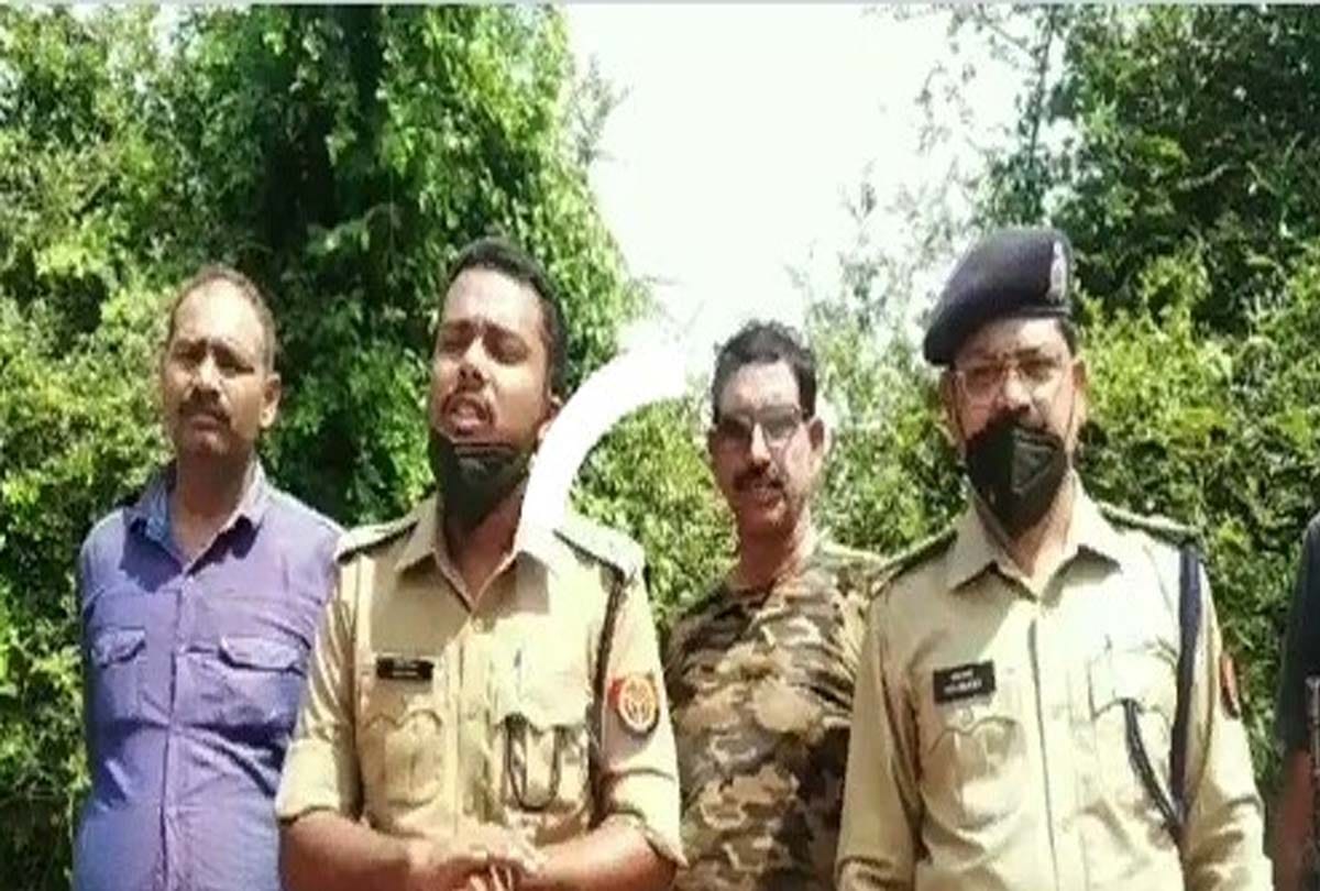 navodit gang and police encounter, two robbers caught in chitrakoot