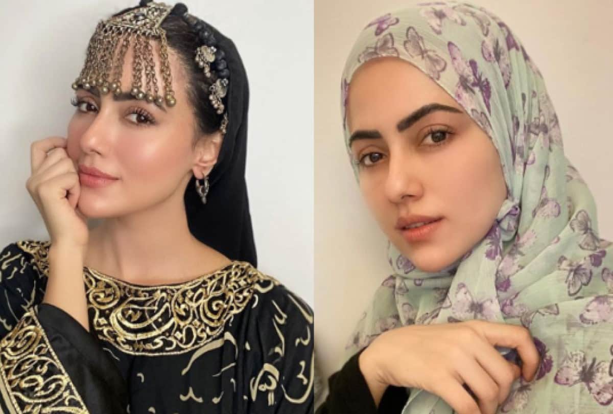 Sana Khan Latest Instagram Post Goes Viral She Is Doing Islamic prayer namaz