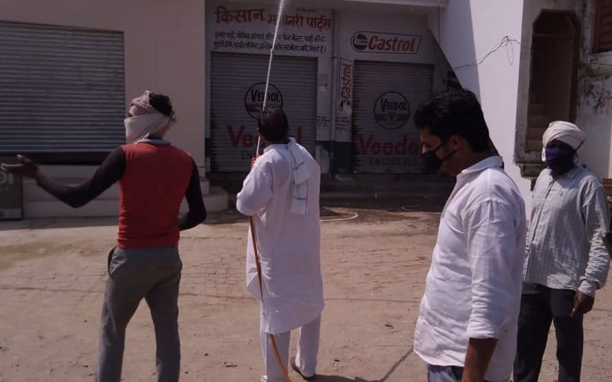 Three found Corona positive, Mandavali sealed