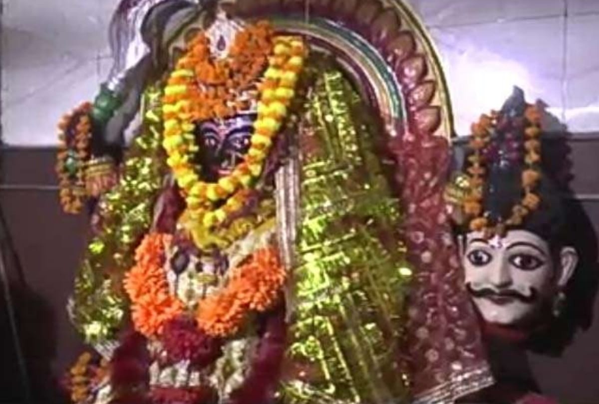 Golghar Kali mandir special history for very powerful statue came out of earth gorakhpur