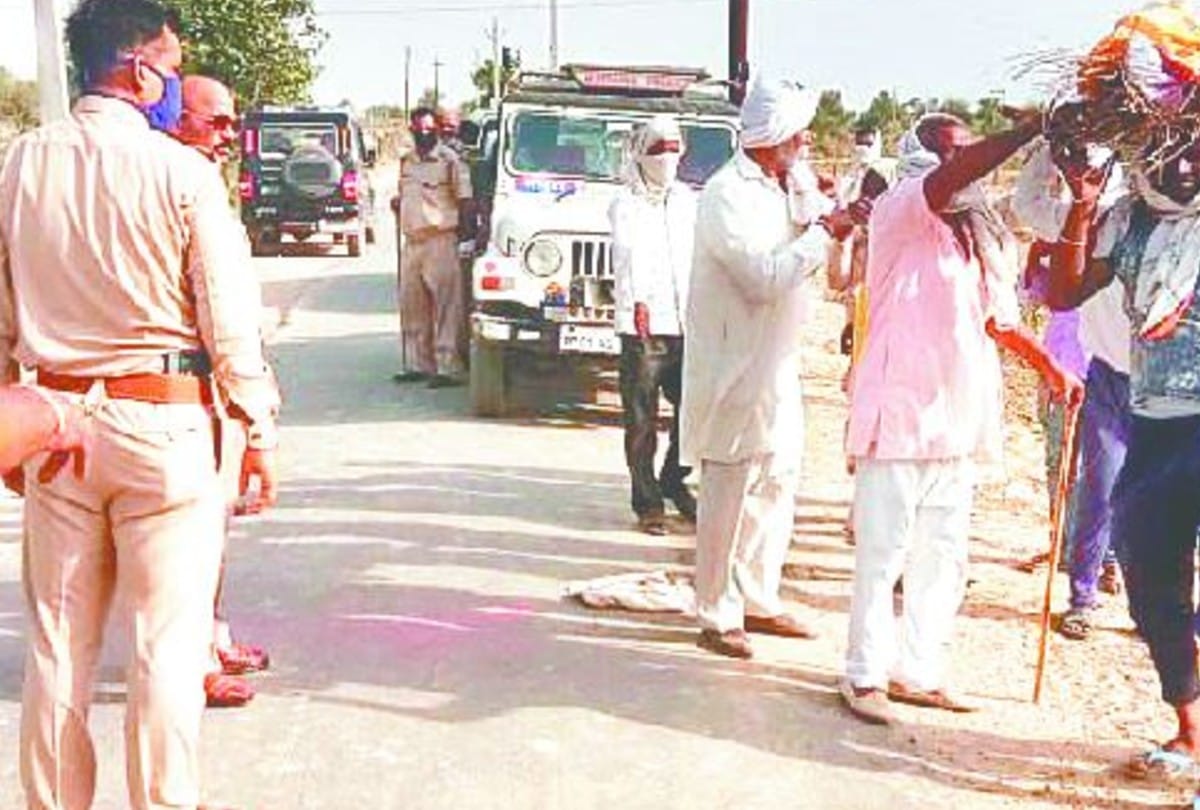 funeral procession stopped due to fear of Coronavirus in mathura