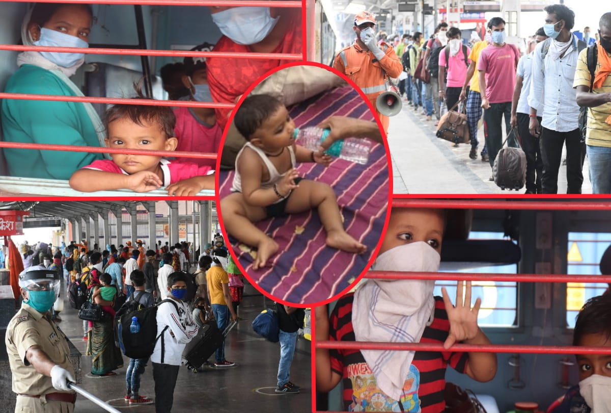 NER railway alert for coronavirus do not train travel child and old man