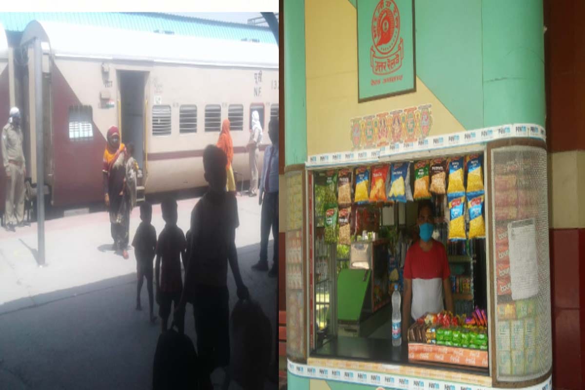 Lockdown: one hundred Three migrant Workers got down in meerut from Special Train Which had returned from Assam