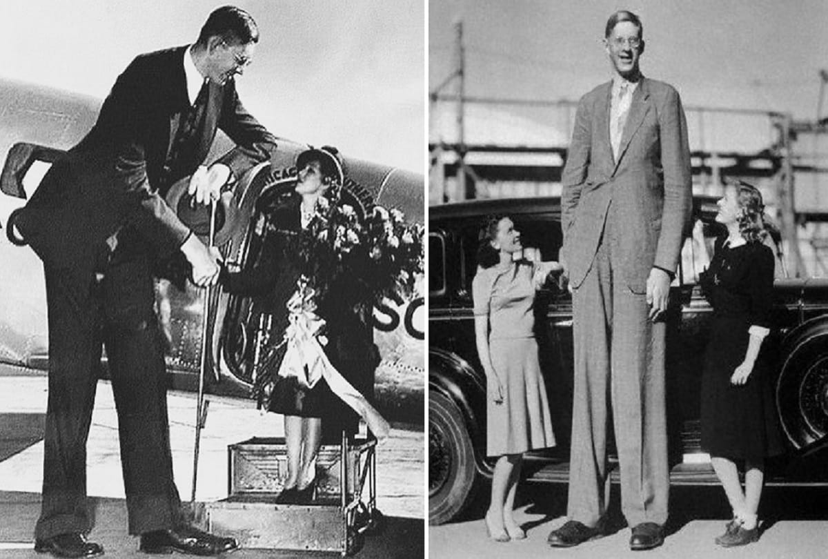 The Tallest Man in History Robert Wadlow also known as Alton Giant and Giant of Illinois