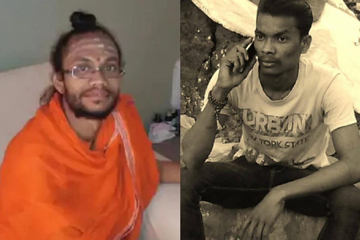 A sadhu body was found at his Ashram in Nanded Umri Maharashtra 