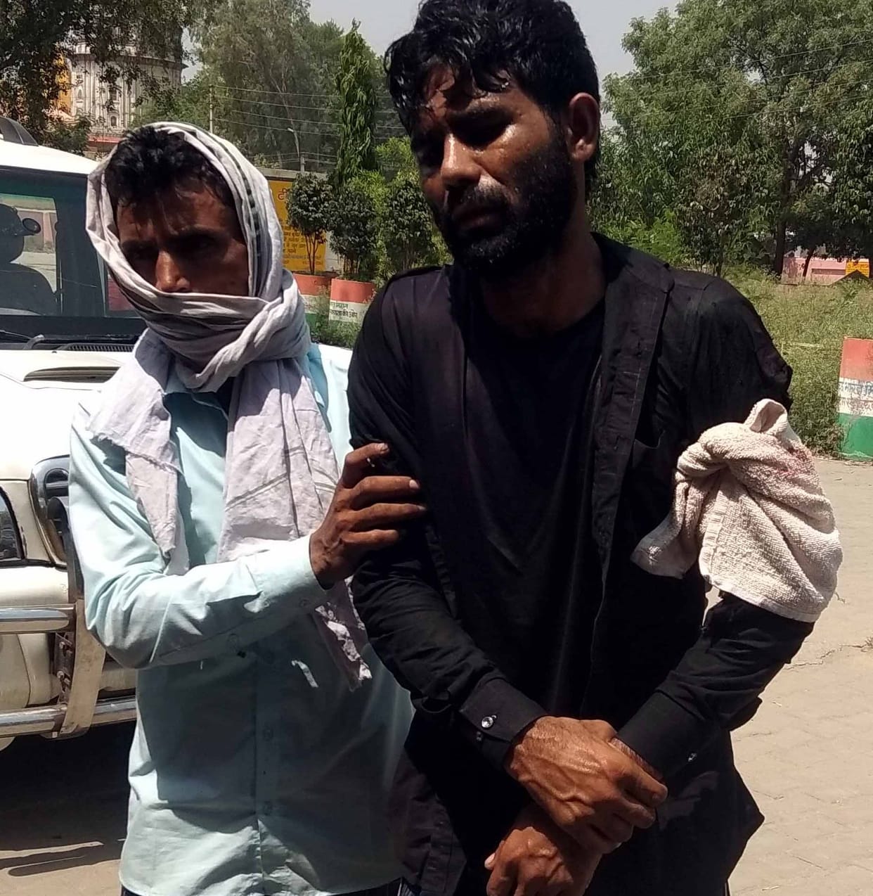 Firing in water dispute, two injured including child