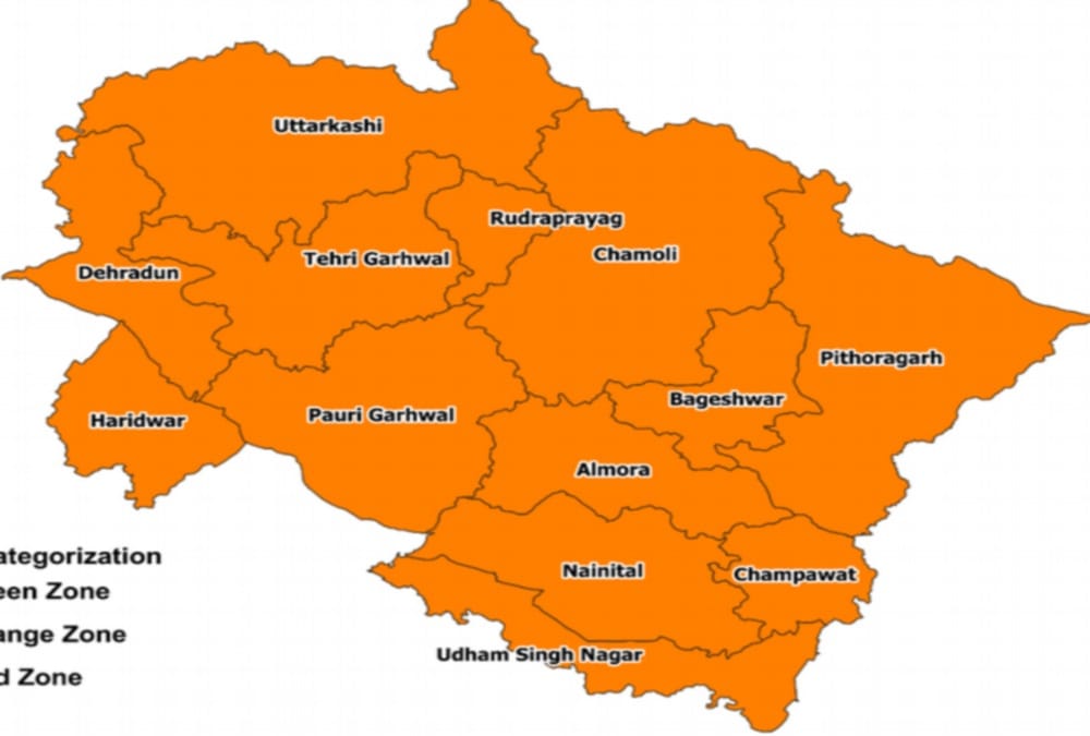Coronavirus in uttarakhand Latest News: All Districts Declared Orange Zone