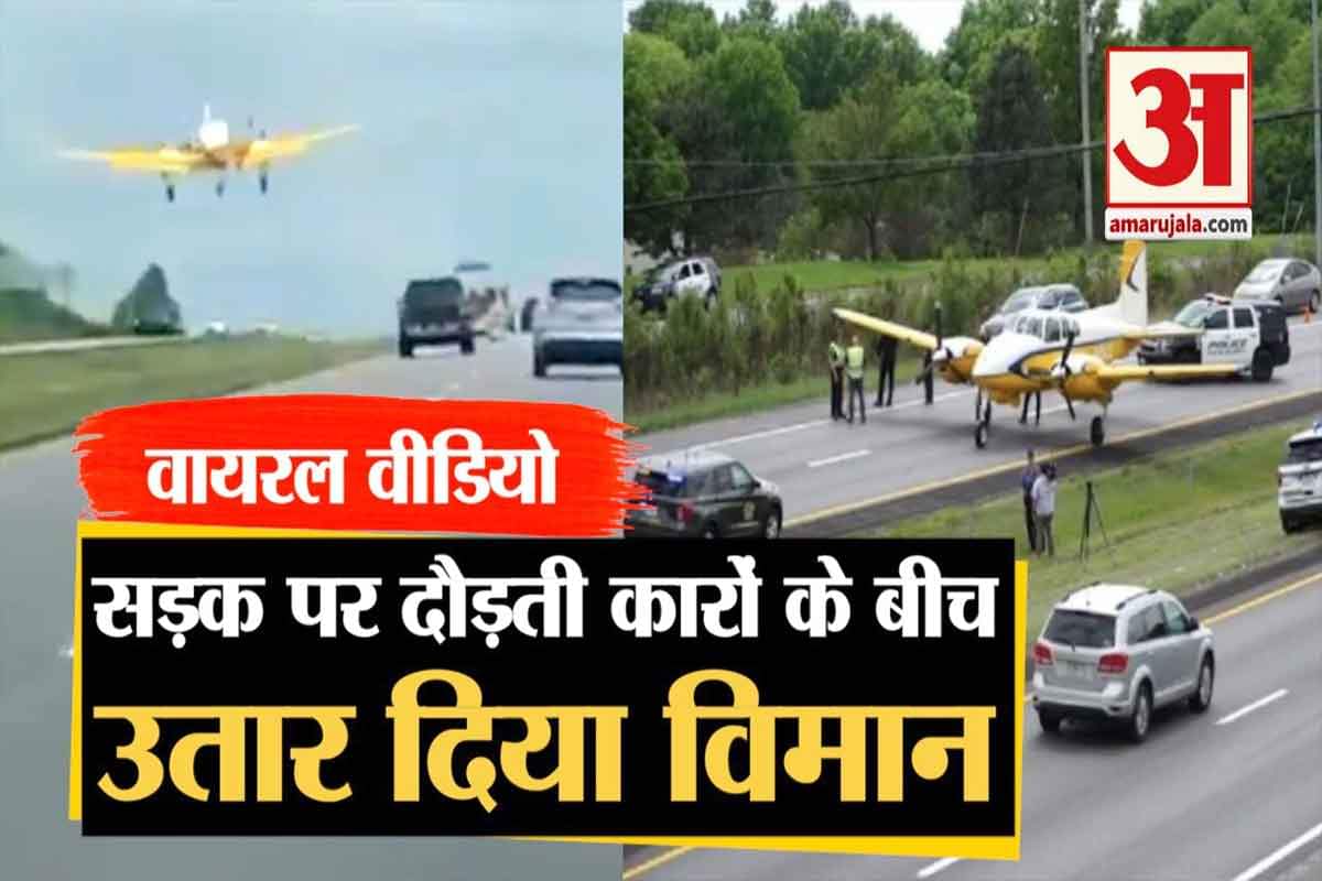 वायरल वीडियो विमान