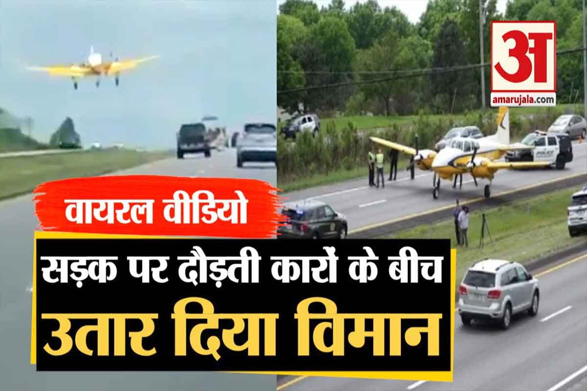 वायरल वीडियो विमान