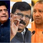 पीयूष गोयल, संजय राउत, योगी आदित्यनाथ