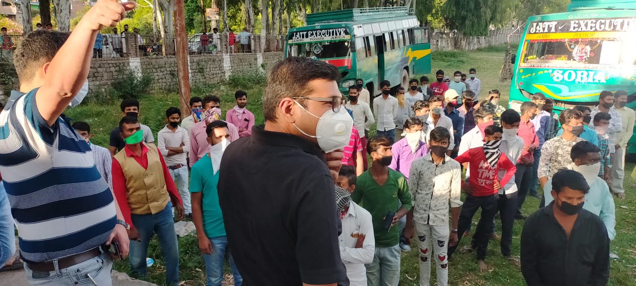 375 labours sent their home districts
