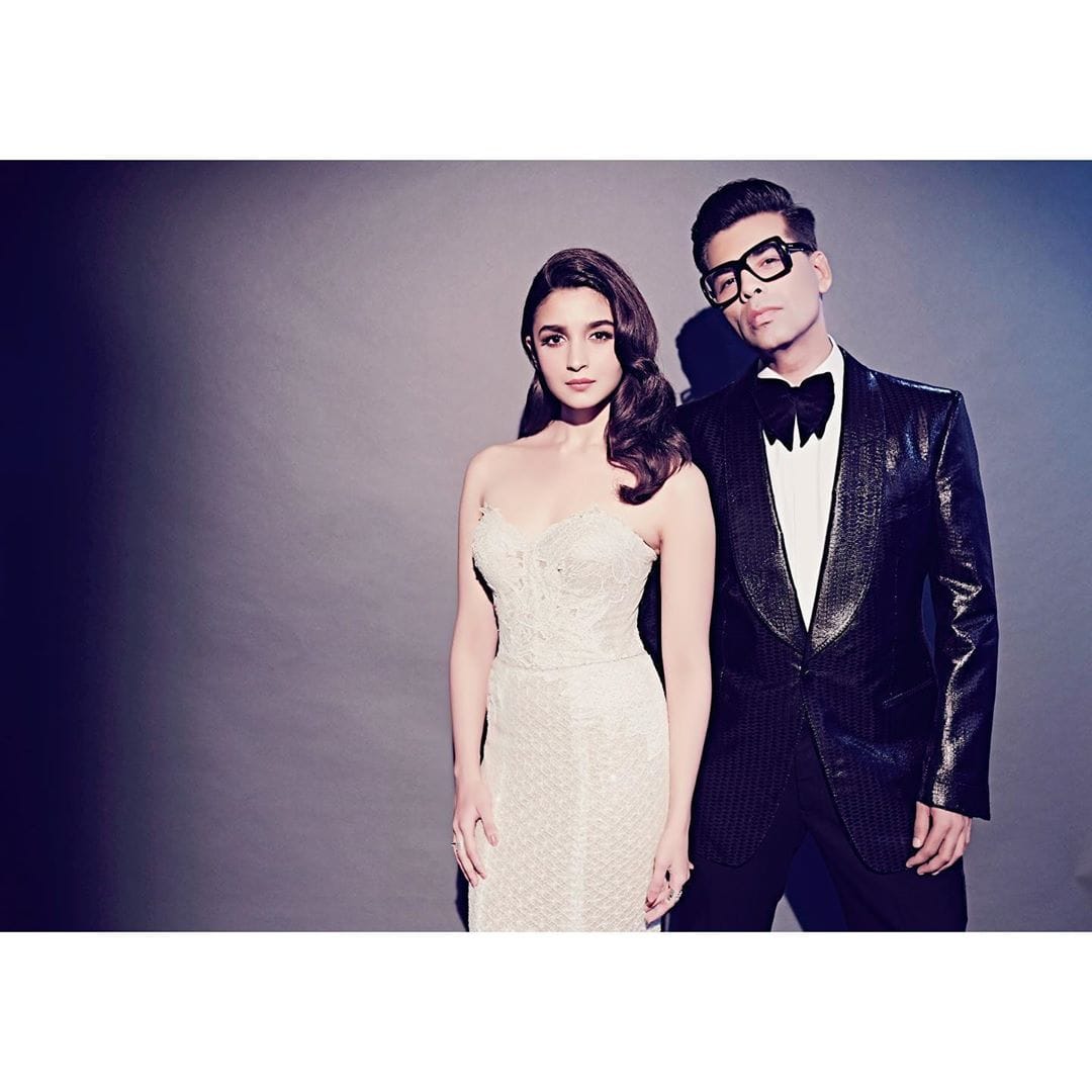 Alia Bhatt called Karan Johar father friend and family to wish him 48th birthday