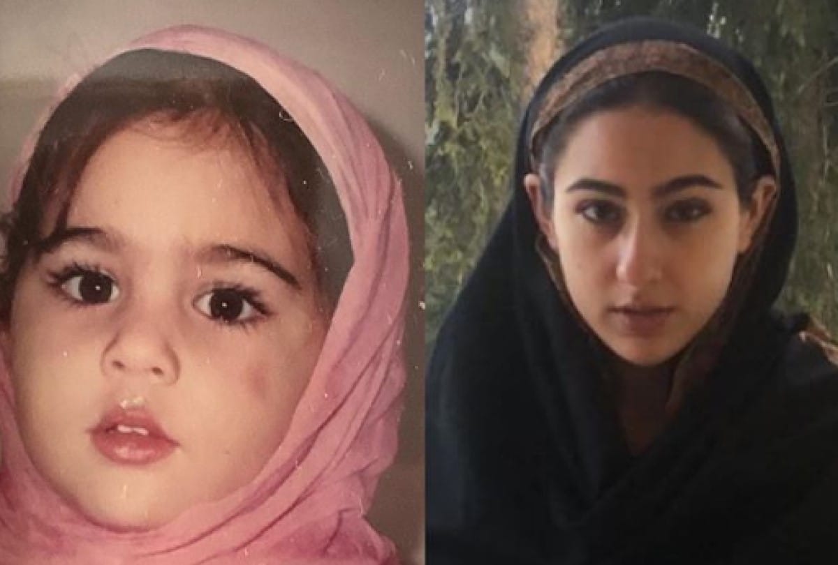 Sara Ali Khan Birthday Special: bollywood actress sara ali khan childhood photos