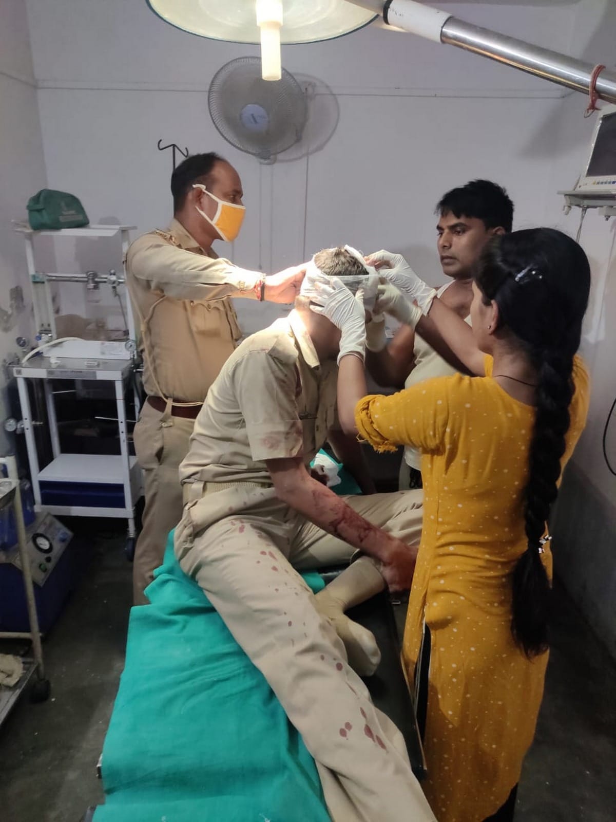 Soldiers attacked when asked to follow lockdown norms in sambhal of up