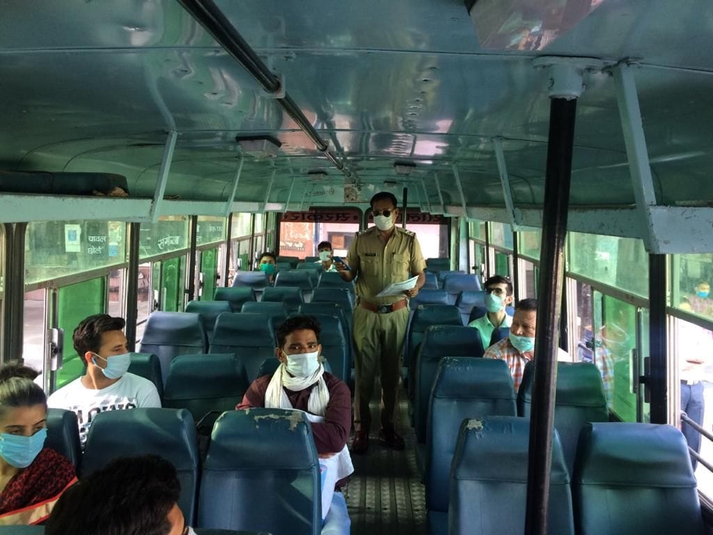 Buses start from today on Jind, Fatehabad, Ambala, Rohtak, Kaithal and other routes