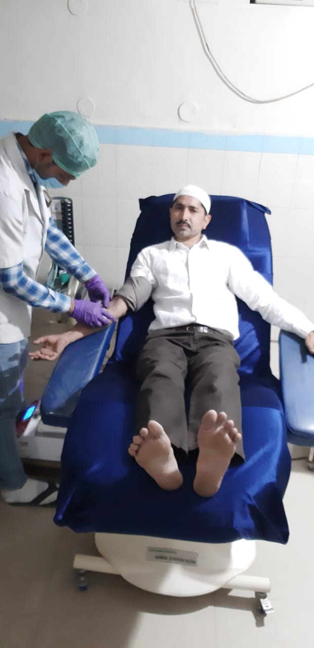Life saved by giving blood to Hindu sister
