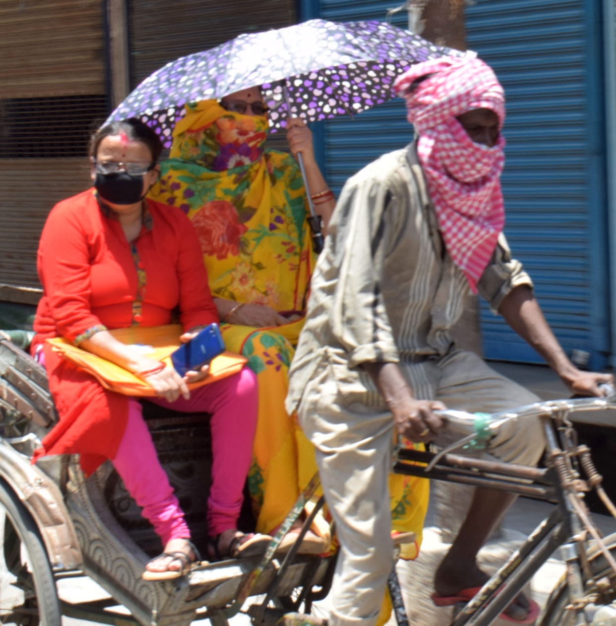 people worried due to heat