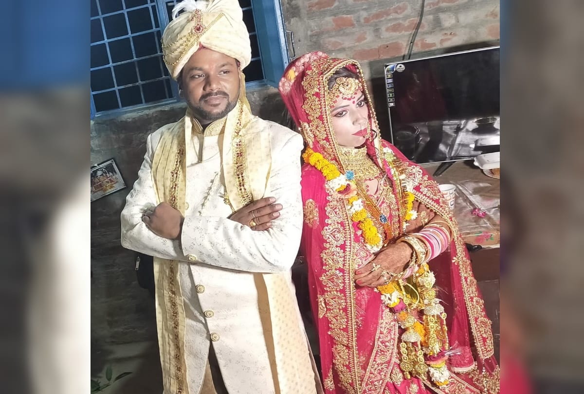 bride reached groom house with family for wedding during lockdown