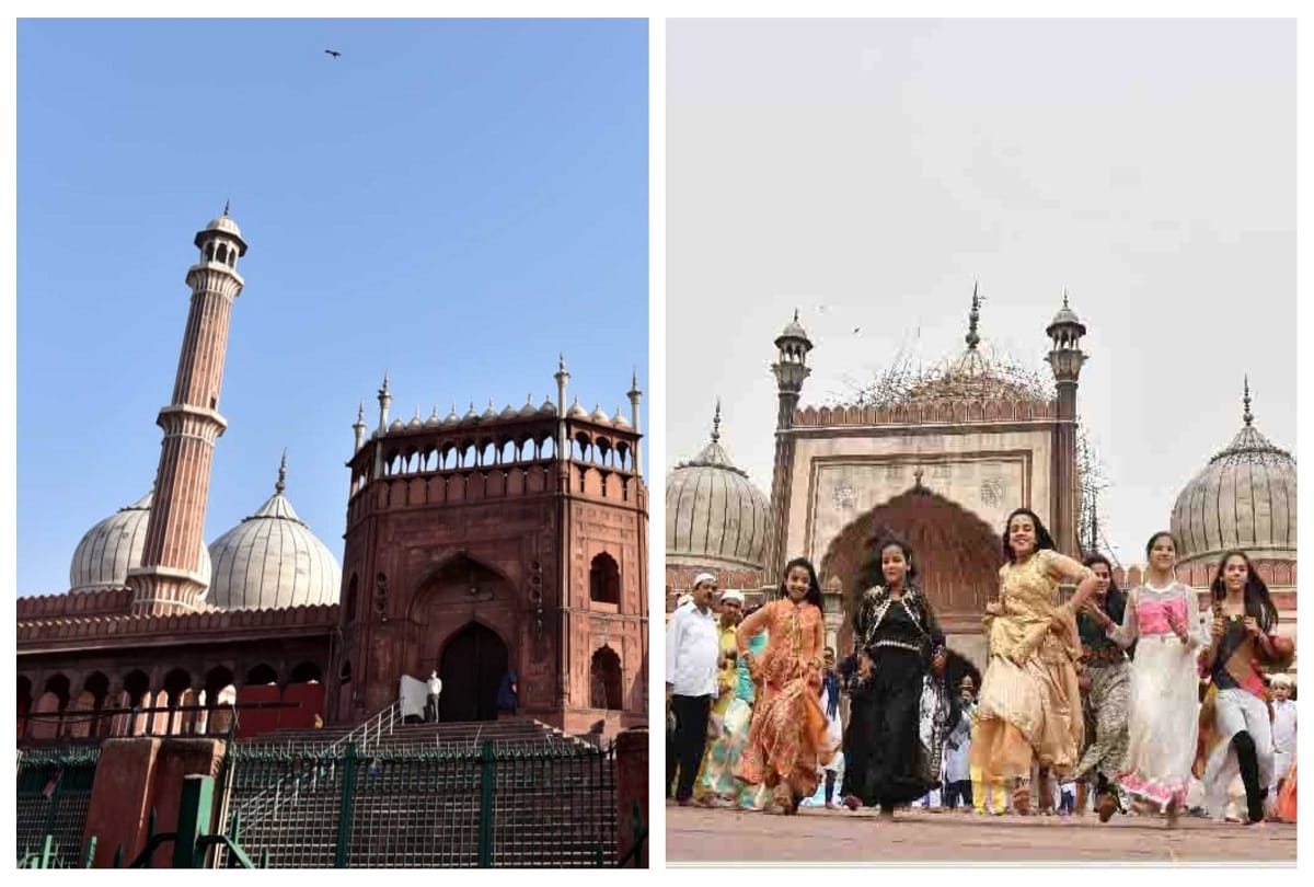 Eid 2020 Delhi Jama masjid seen empty noone came for special prayer where thousands of people use to come