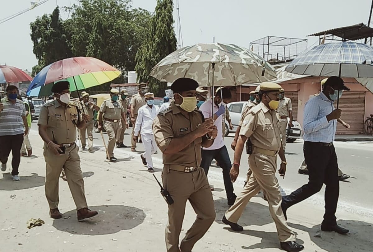 Gorakhpur weather changed after Strong sunshine and heat wave see latest weather photo update
