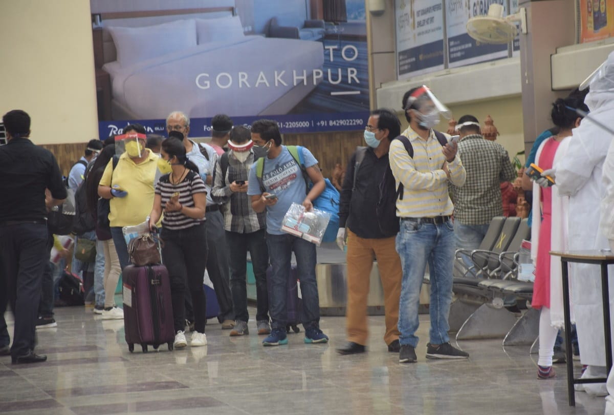 Omicron Alert RTPCR test mandatory in Gorakhpur