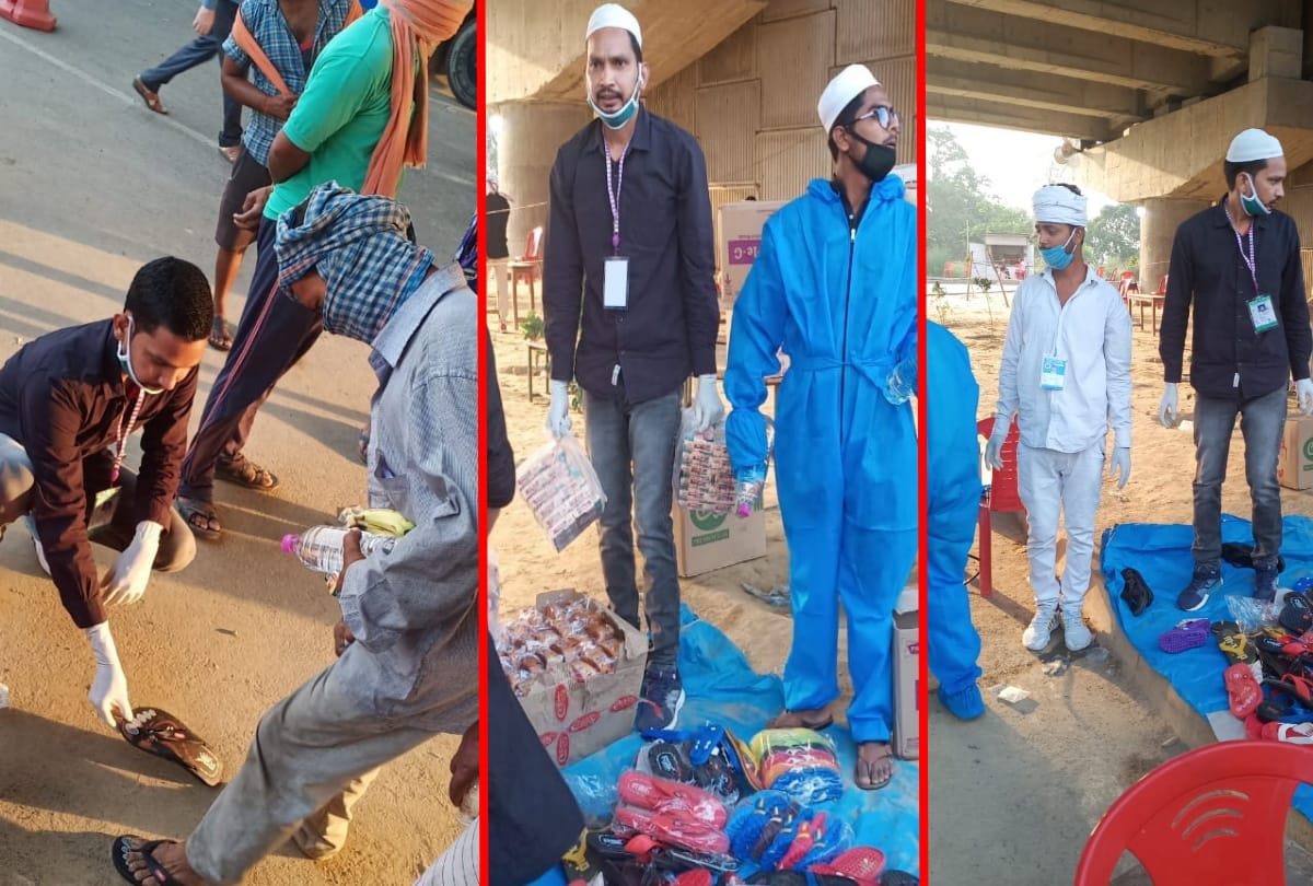 Eid celebration in different style at Gorakhpur