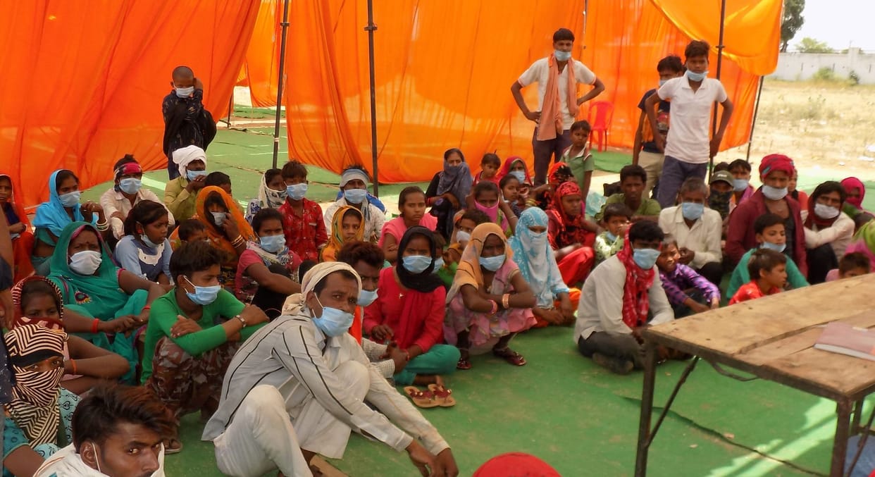 Hathras: So far 16868 migrants have been sent to their home district