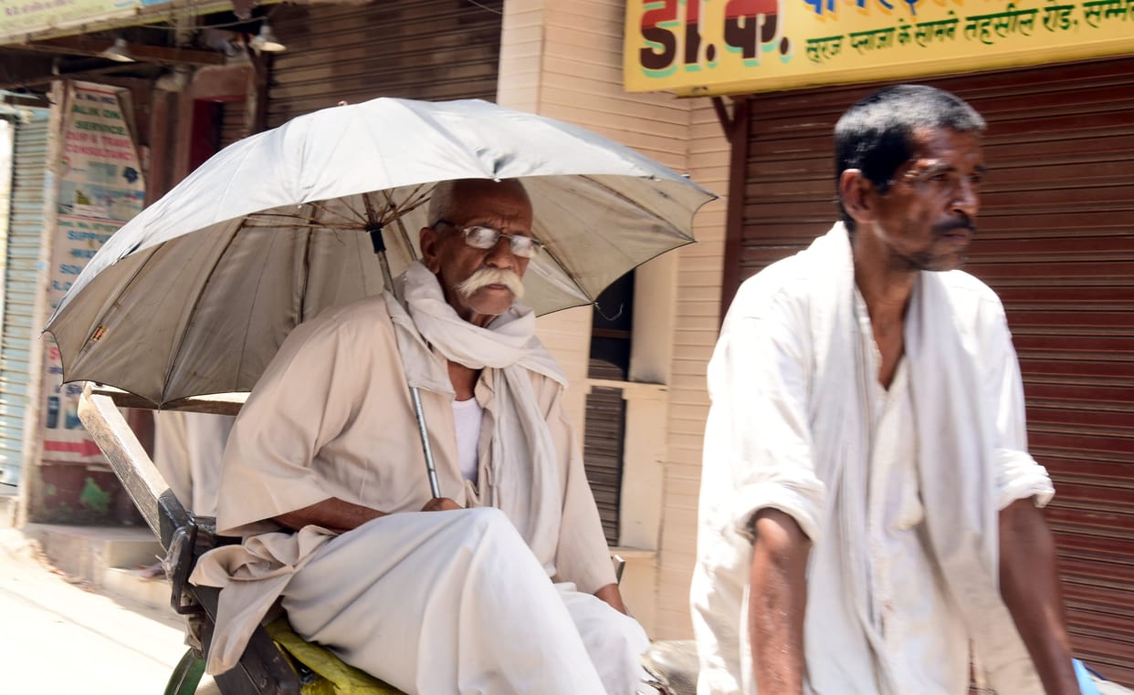 up to 40 temperature in sambhal
