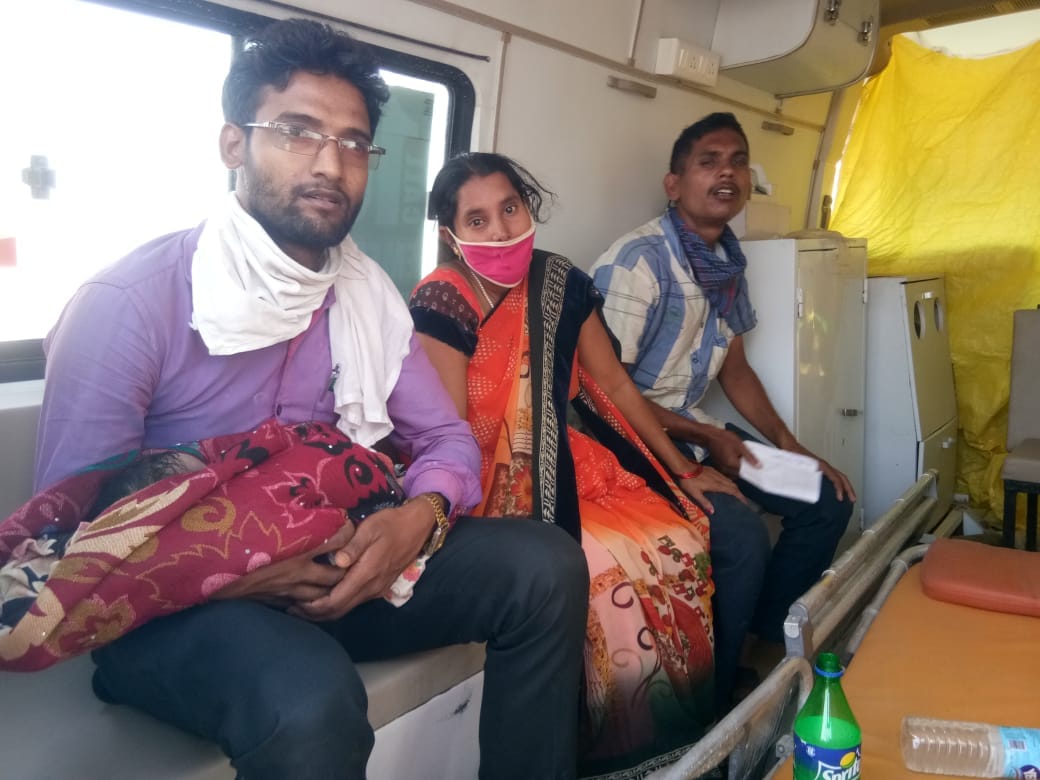 Newborn died in labourer special train