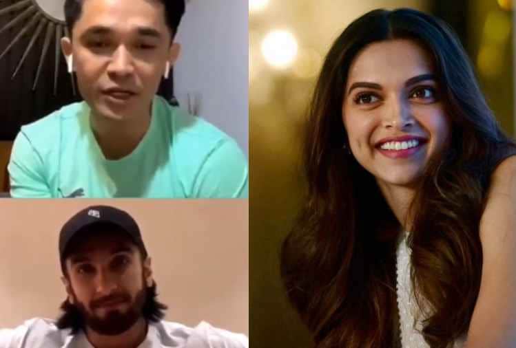 deepika padukone expose to ranveer singh during live chat
