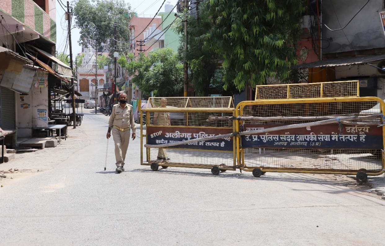 14th death from Corona in the city, AMU's EC member also infected