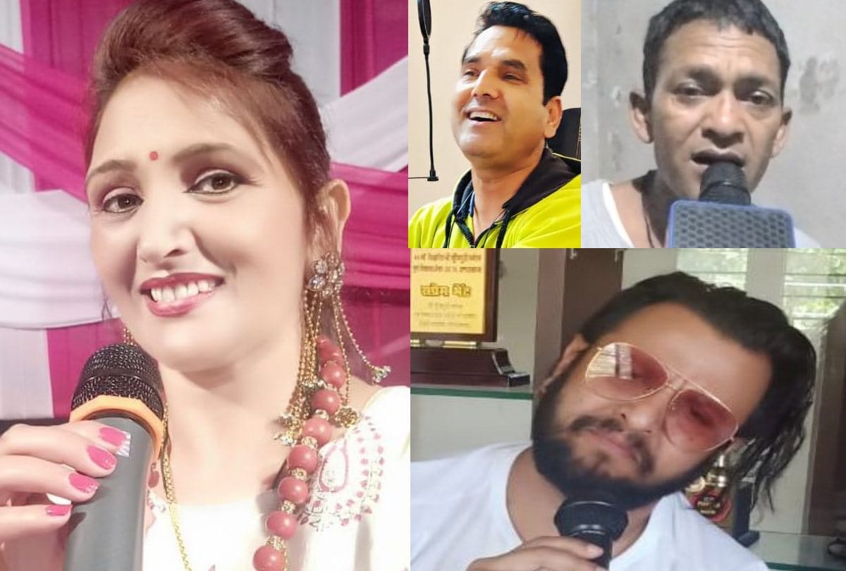 himachal pradesh folk singers entertain people by facebook live