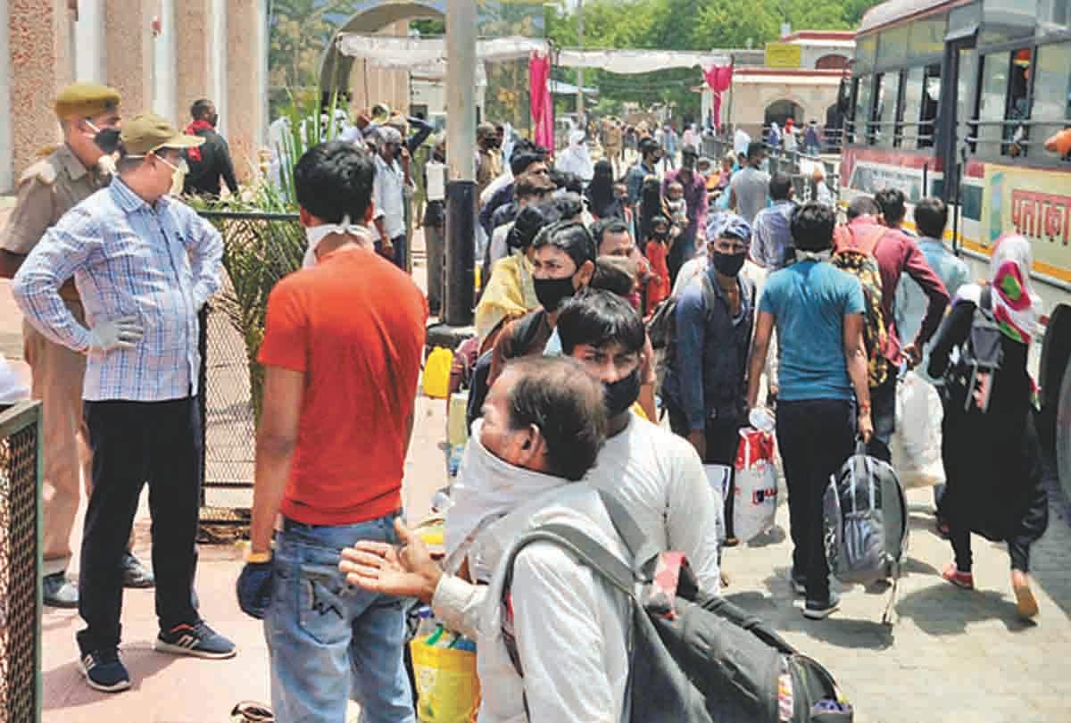 Pratapgarh: Five thousand migrants arrived by eight laborers on special trains