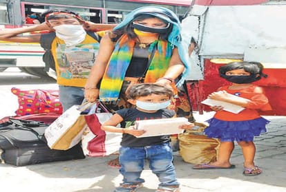 Pratapgarh: Five thousand migrants arrived by eight laborers on special trains