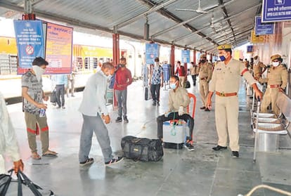 Pratapgarh: Five thousand migrants arrived by eight laborers on special trains