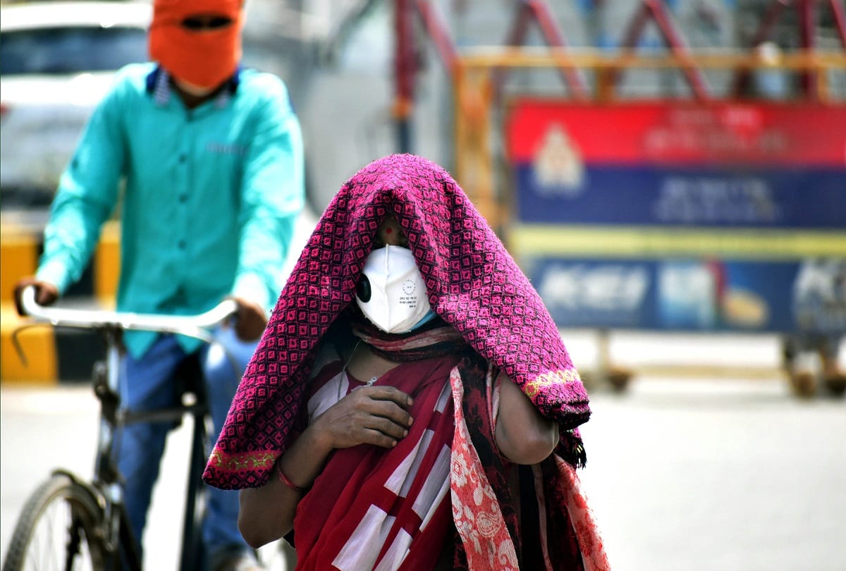 UP: Prayagraj was the hottest in the state, mercury 46.3, fire raining from the sky