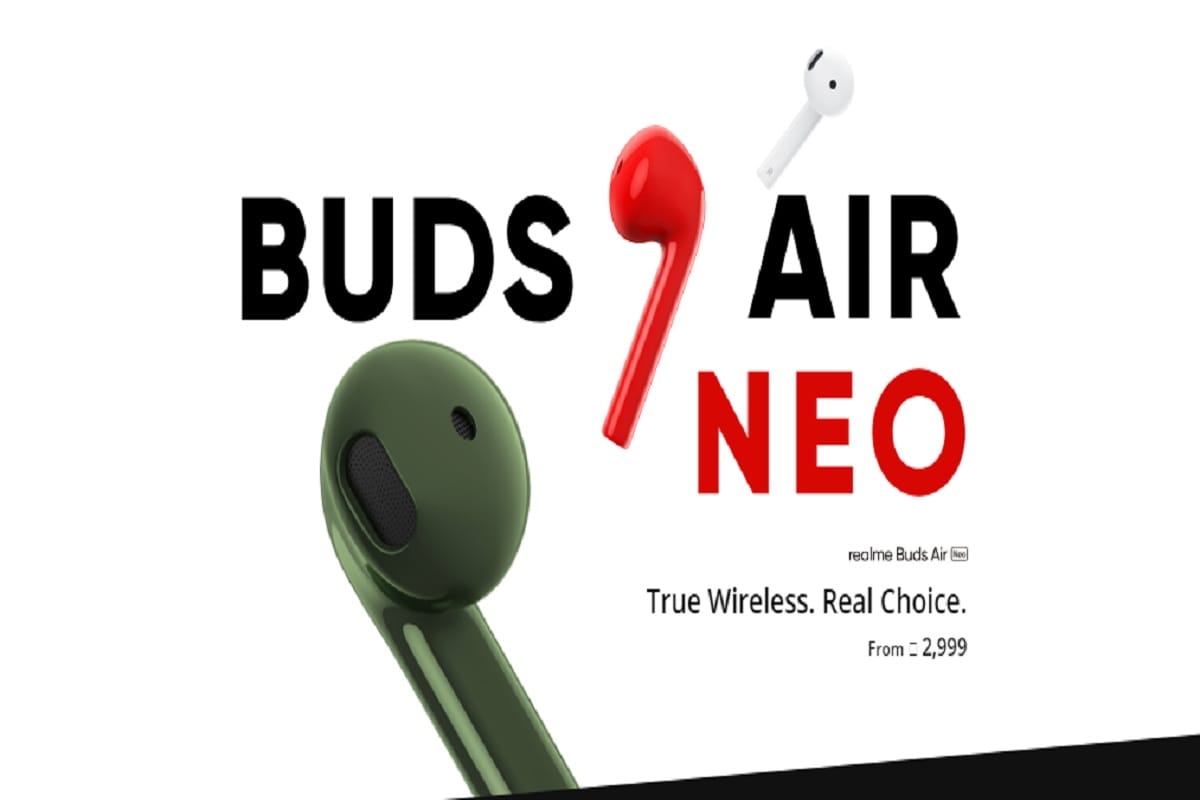 Realme Buds Air Neo launched in india with touch control know price and specifications