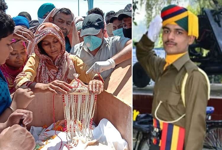Indian Army, Shaheed Sepoy Sourabh Kumar Funeral