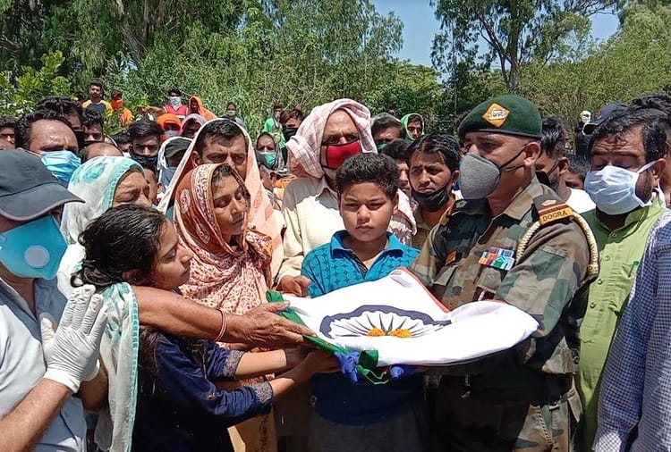 Indian Army, Shaheed Sepoy Sourabh Kumar Funeral