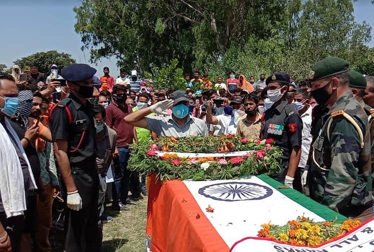 Indian Army, Shaheed Sepoy Sourabh Kumar Funeral