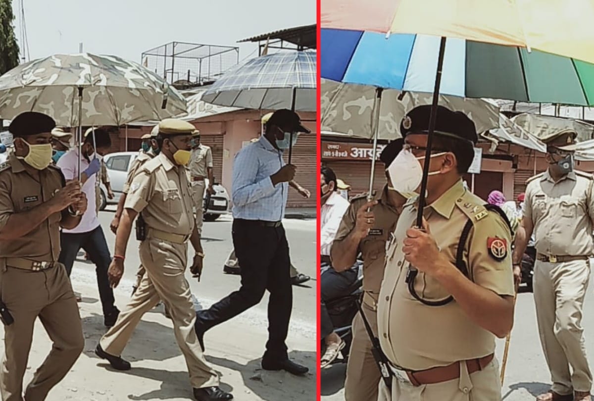 Gorakhpur weather changed after Strong sunshine and heat wave see latest weather photo update
