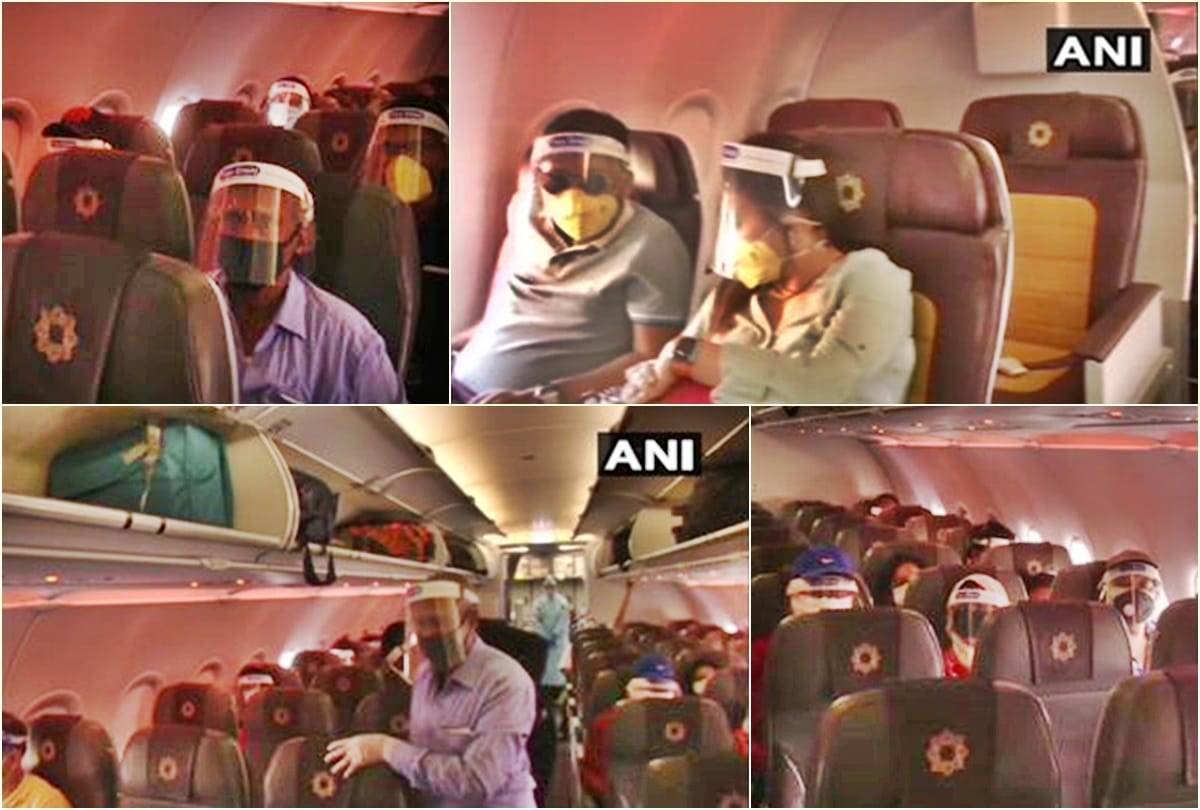 government allowed airlines to serve meals to passengers and resume in flight entertainment