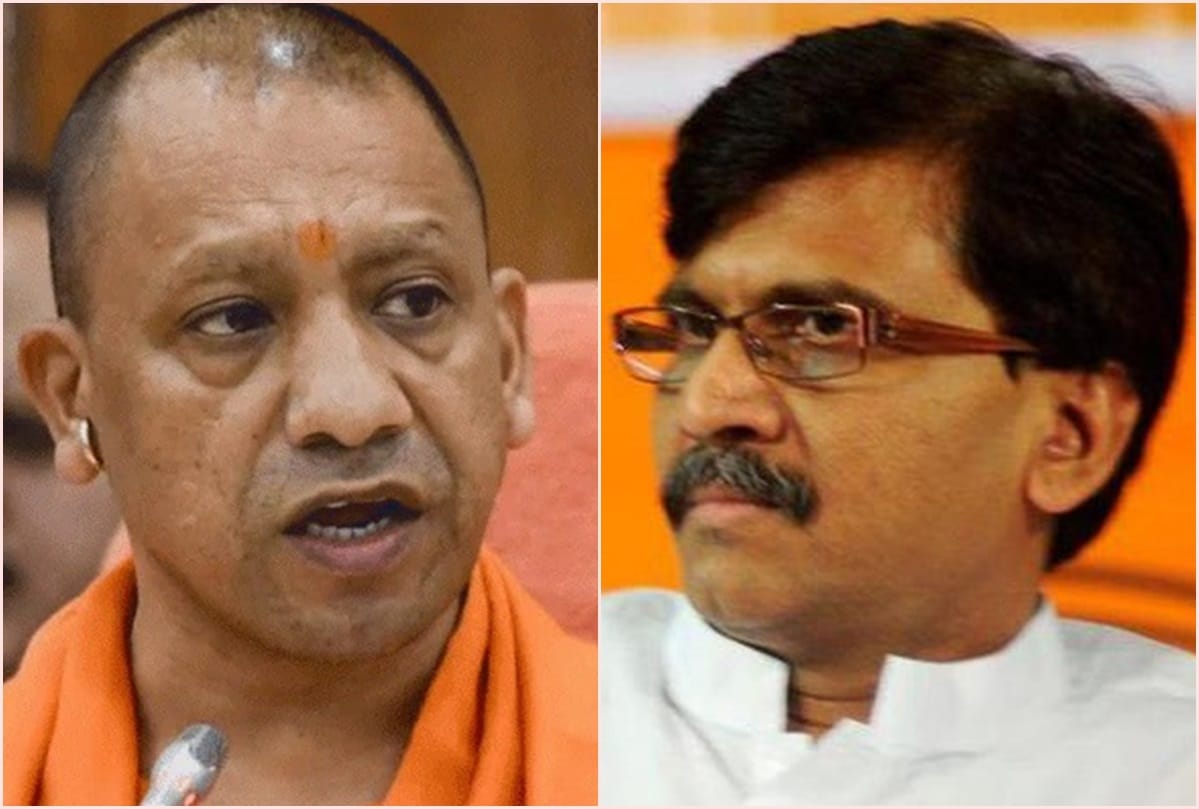 Sanjay raut tells why uddhav thackeray gave chappal remark on yogi adityanath made over insult to chhatrapati shivaji maharaj