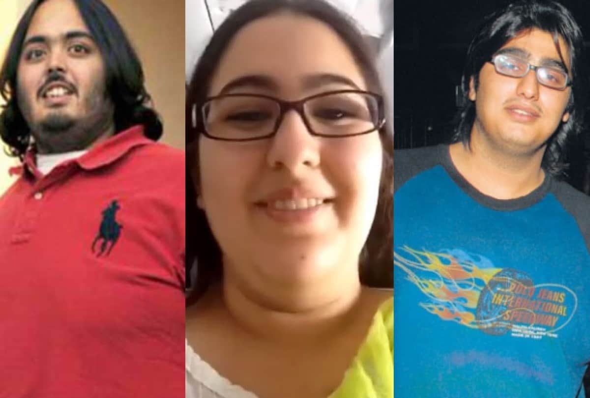sara ali khan adnan sami to anant ambani fat to fit transformation look