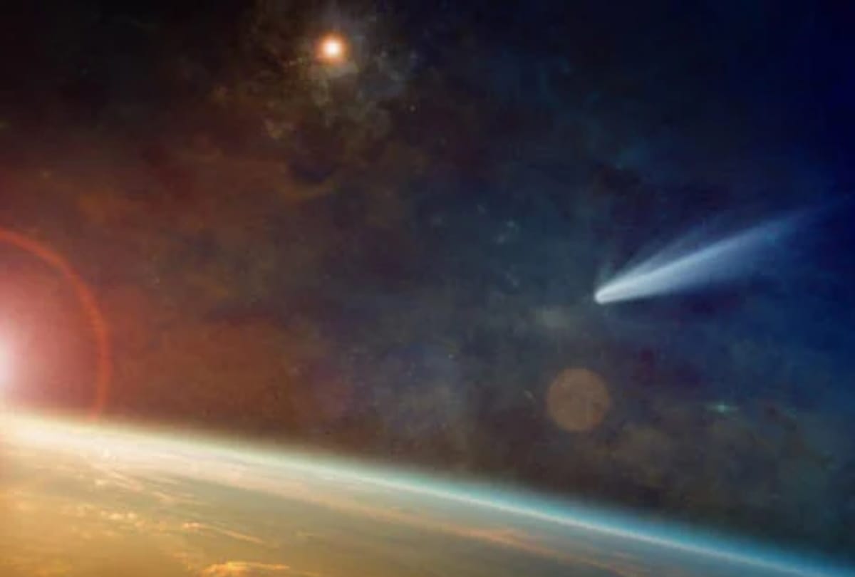 special Astronomical event story update fireworks will in sky after Comet moving towards Sun