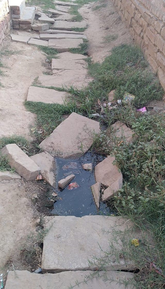 People have problems due to non-drainage