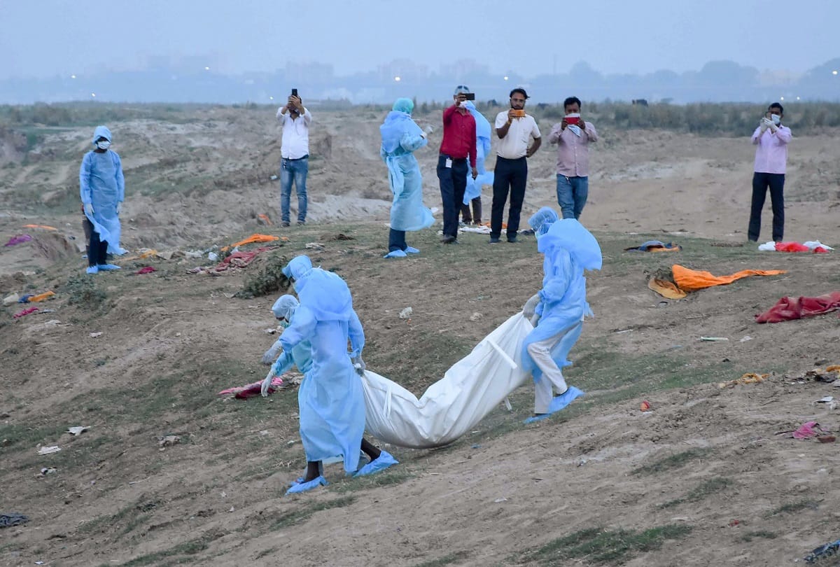 funeral without corona test in Gorakhpur