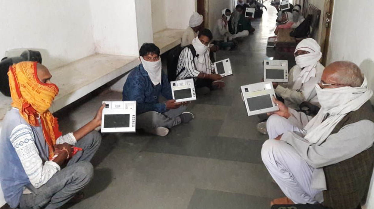 Kotdars returned e-pos machines to the department